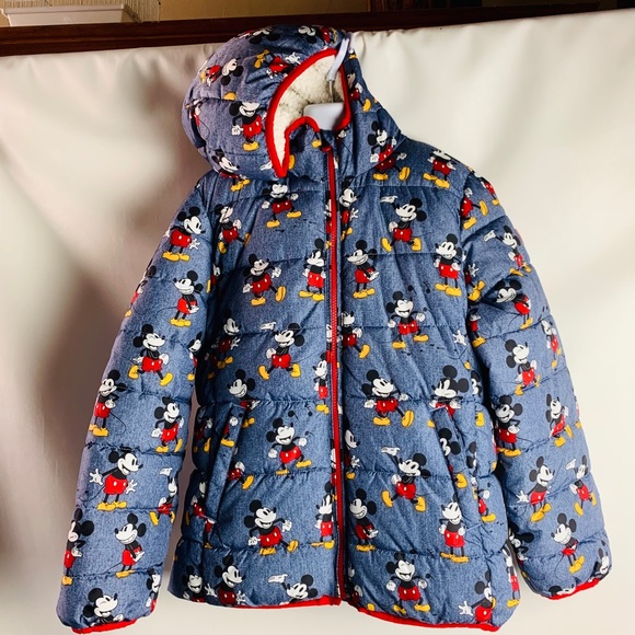 GAP Other - Kids jacket Disney Mickey Sherpa Puffer
